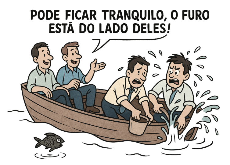 Charge O Furo do Barco
